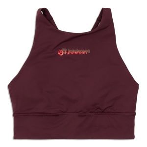 Lululemon Energy Bra High Neck Long Line Sz 4 NWT